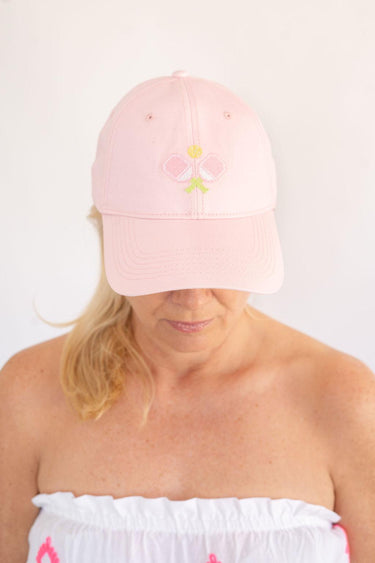 NeedlePoint Baseball Hat - Pickleball - Lisi Lerch