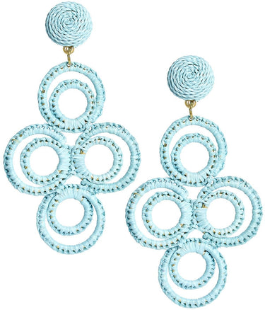 Chloe Raffia - Drop Earring - Lisi Lerch