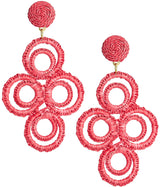 Chloe Raffia - Drop Earring - Lisi Lerch