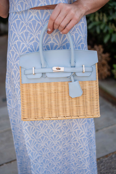 Margo Wicker Handbag- Colored