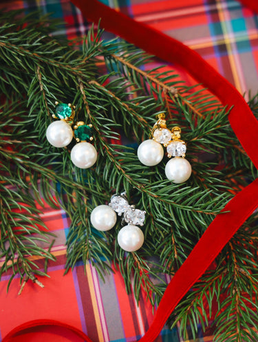 Abby - Double Earring - 18k Gold Plated - Belle of the Ball Collection - earring - Lisi Lerch