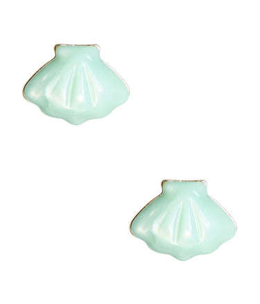Acrylic Shell Stud Earring - Lisi Lerch