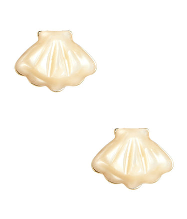 Acrylic Shell Stud Earring - Lisi Lerch