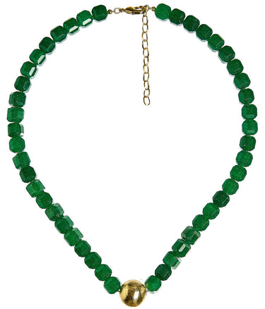 Alison Square - Quartz Beaded Necklace - Lisi Lerch