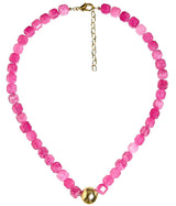 Alison Square - Quartz Beaded Necklace - Lisi Lerch