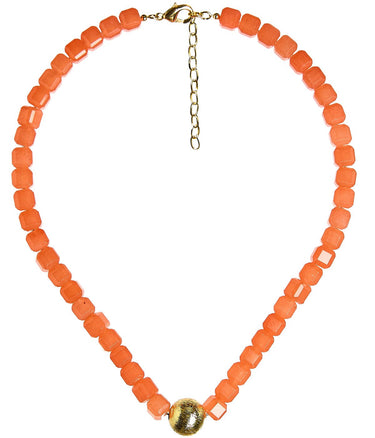 Alison Square - Quartz Beaded Necklace - Lisi Lerch
