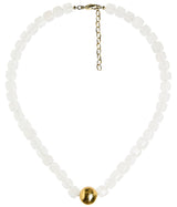 Alison Square - Quartz Beaded Necklace - Lisi Lerch