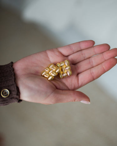 Ava - Statement Stud Earring - 18k Plated - Lisi Lerch