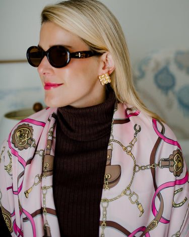 Ava - Statement Stud Earring - 18k Plated - Lisi Lerch