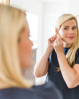 Ava - Statement Stud Earring - 18k Plated - Lisi Lerch