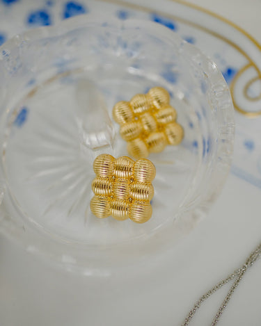 Ava - Statement Stud Earring - 18k Plated - Lisi Lerch