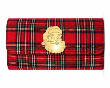 Avery Clutch - Red Plaid - Lisi Lerch