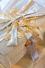 Beach Tag Charm Necklace – 18k Gold Plated - Lisi Lerch