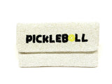 Beaded Pickleball Clutch- Sample Sale- Final Sale - Lisi Lerch
