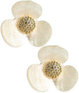 Bell Acrylic Flower Earring - Lisi Lerch