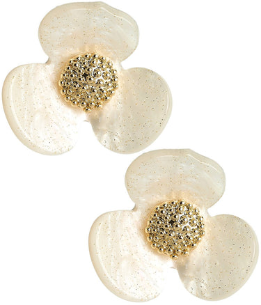 Bell Acrylic Flower Earring - Lisi Lerch