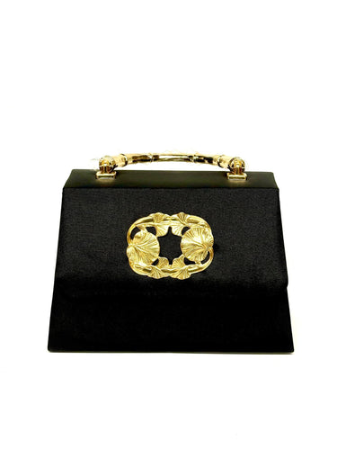 Black Lulu- Gingko Leaf - Sample Sale- Final Sale - Lisi Lerch