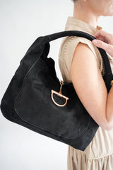 Blair Shoulder Hobo- Faux Suede - Lisi Lerch