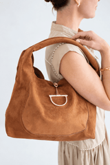 Blair Shoulder Hobo- Faux Suede - Lisi Lerch
