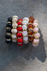 Callie Acrylic Stretchy Bracelet - Lisi Lerch