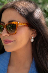 Carolyn - Big Rhinestone and Pearl Stud - Belle of the Ball - Lisi Lerch