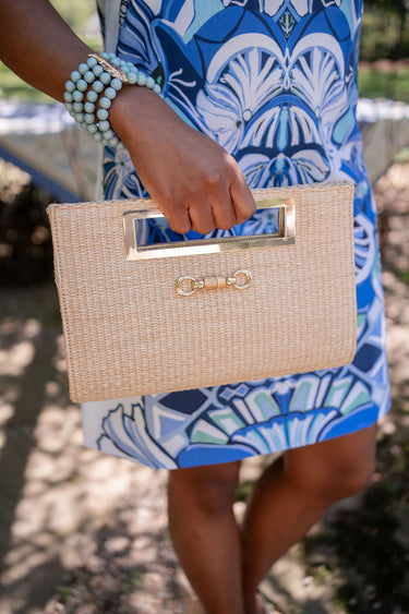 Chloe Clutch - Bamboo Toggle - Lisi Lerch