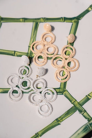 Chloe Raffia - Drop Earring - Lisi Lerch