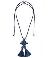 Connie Rope Tassel Adjustable Necklace - Lisi Lerch