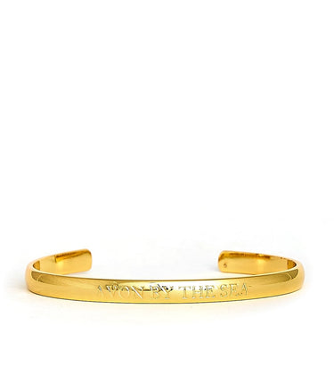 Cuff - Beach Tag - 18k Gold Plated - Lisi Lerch