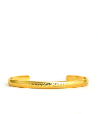 Cuff - Beach Tag - 18k Gold Plated - Lisi Lerch