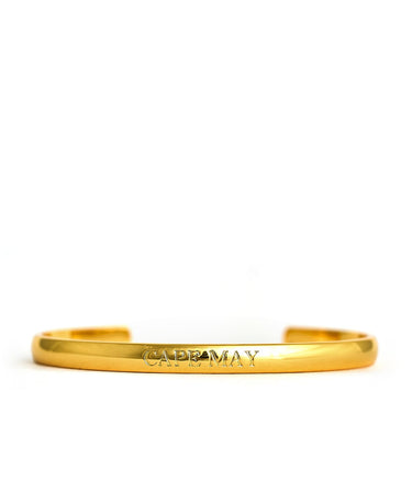 Cuff - Beach Tag - 18k Gold Plated - Lisi Lerch