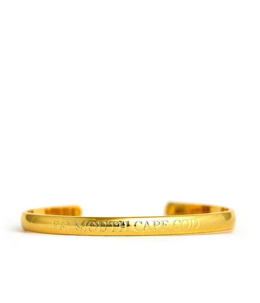 Cuff - Beach Tag - 18k Gold Plated - Lisi Lerch