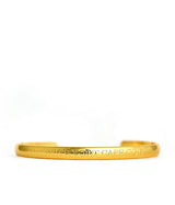 Cuff - Beach Tag - 18k Gold Plated - Lisi Lerch