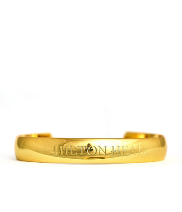 Cuff - Beach Tag - 18k Gold Plated - Lisi Lerch