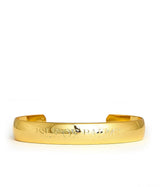 Cuff - Beach Tag - 18k Gold Plated - Lisi Lerch