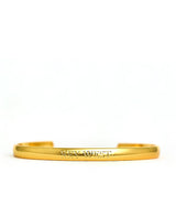 Cuff - Beach Tag - 18k Gold Plated - Lisi Lerch