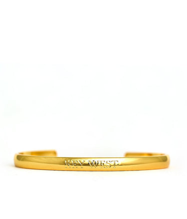 Cuff - Beach Tag - 18k Gold Plated - Lisi Lerch