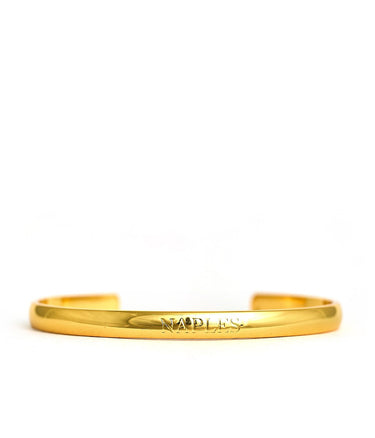 Cuff - Beach Tag - 18k Gold Plated - Lisi Lerch