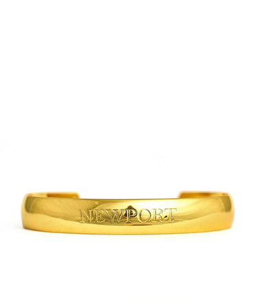 Cuff - Beach Tag - 18k Gold Plated - Lisi Lerch