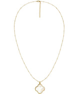 Dakota Necklace - 18k Plated - Mother of Pearl - Kristin Kennedy Collection - Lisi Lerch