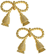Delany Tassel Stud Earring - 18k Gold Plated - Lisi Lerch