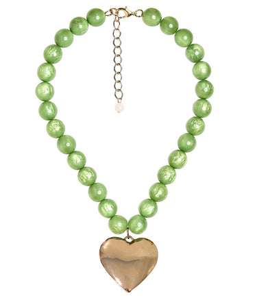 Dottie Heart - Acrylic Necklace - Lisi Lerch