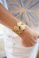 Ellis Gold Cuff - 18k Gold Plated - Lisi Lerch
