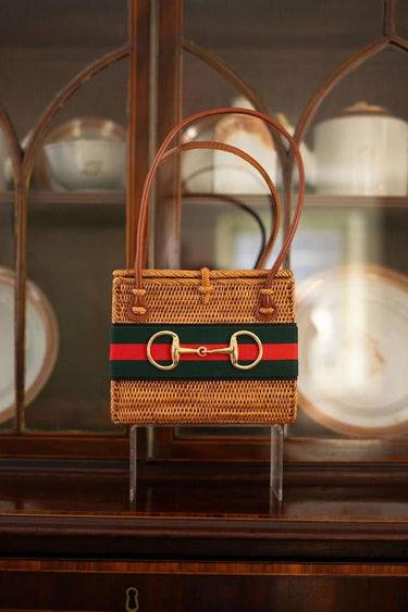 Emory - Green and Red Black Layer with Snaffle - Ivy Collection - Lisi Lerch
