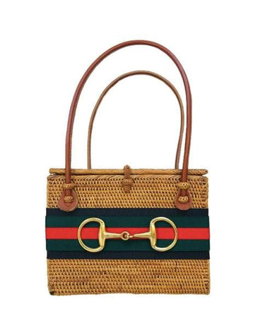 Emory - Green and Red Black Layer with Snaffle - Ivy Collection - Lisi Lerch
