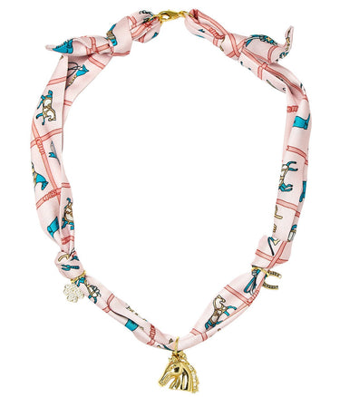 Equestrian - Derby and Winston - Scarf Necklace - Lisi Lerch
