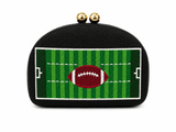Football- Embroidered Clutch - Lisi Lerch