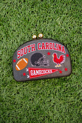 Gamecocks- Embroidered Clutch - Lisi Lerch