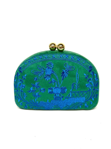 Garden Party- Embroidered Clutch - Lisi Lerch