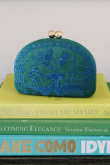Garden Party- Embroidered Clutch - Lisi Lerch